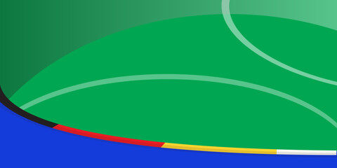 Abstract Congratulations Soccer European championship Hello Summer green background, activity leisure kids sports camp event football games party, fans people travel competition firework festival 2024
