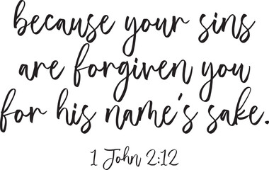 Bible Verse, Scripture printable, Christian biblical quote, vector illustration