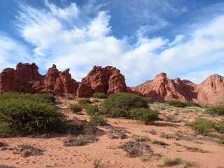 Desert landscape of northwestern Argentina