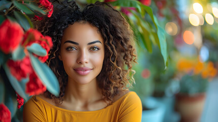 Beautiful Women with Natural Beauty