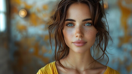 Beautiful Women with Natural Beauty