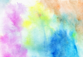 abstract watercolor hand painted background