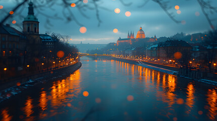 view of the city