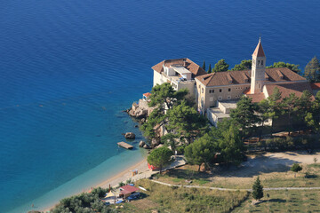 the lovely monastery of Bol, island Brac, Croatia