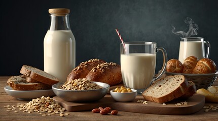 Frühstück. Generative AI Technologie