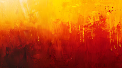 Obraz premium color bakground of red fading into orangethen into yellow