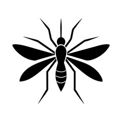 mosquito vector silhouette illustration