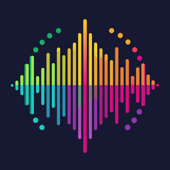 Dynamic Audio Spectrum Waveform