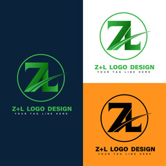 Z+L letter Mark logo