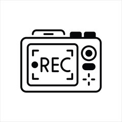 Video Camera vector icon