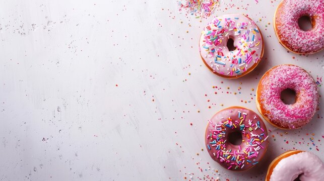 national donut day with space area for text