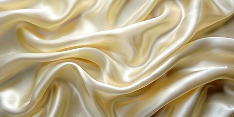 Elegant Waves: Silk-like Flow and Luxurious Grace. Concept Luxurious Backdrops, Graceful Poses, Flowing Fabrics, Elegant Lighting