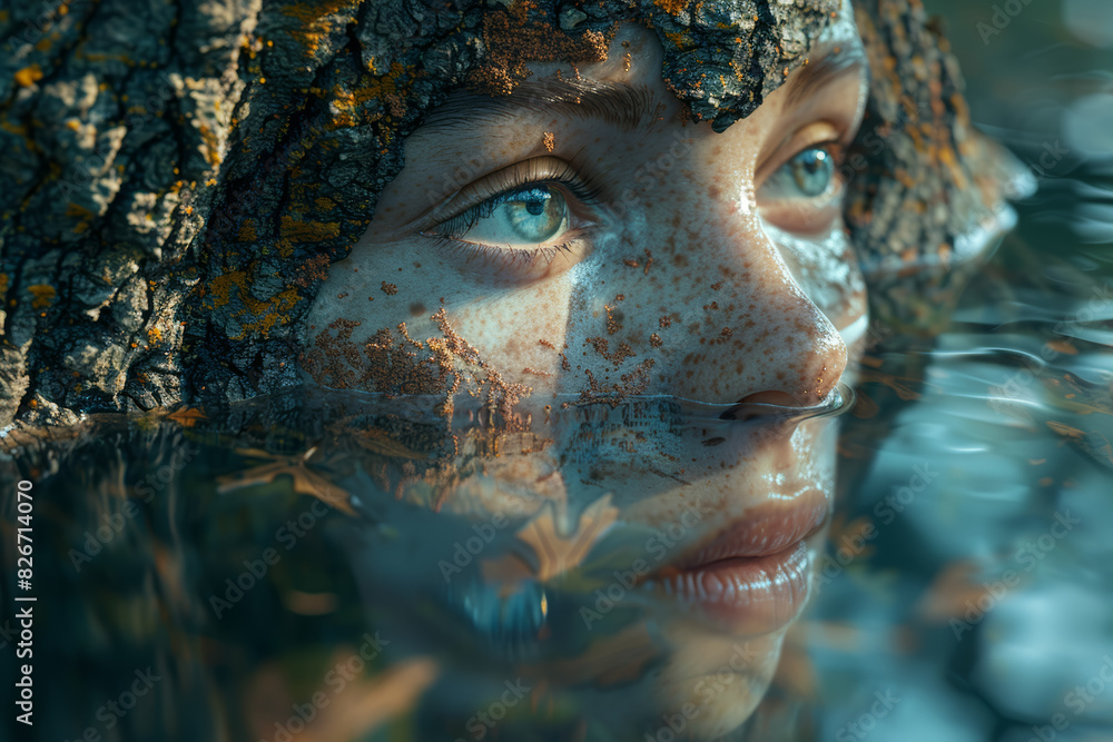 Poster reflecting on personal growth and transformation, recognizing the evolution of identity and values o