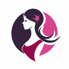 Elegant Expressions: Women Face Closeup Logo Design