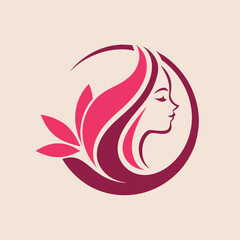 Elegant Expressions: Women Face Closeup Logo Design