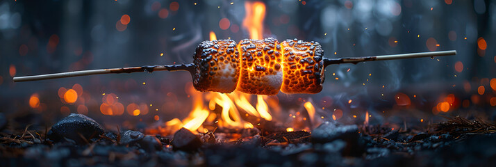 barbecue in the fire,
Indulge in the Cozy Warmth of a Chocolate-Covered
