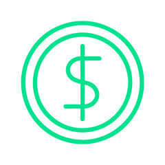 dollar sign icon	