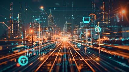 The data highway. Information superhighway.