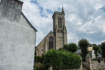 church in Saint-Jean-du-Doigt in the French region of Brittany