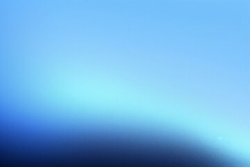 白と濃い水色の滑らかなグラデーションの抽象的な背景画像、暗いトーン。科学または技術の表示コンセプト。金属または金属色。ウームまたはスタジオのスポットライト。グラフィックイラスト。	