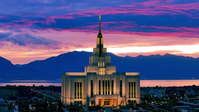 New Saratoga Springs Temple in Utah