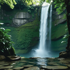 waterfall in the forest