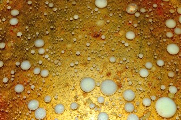 Fat congealed after high temperature - trans fats