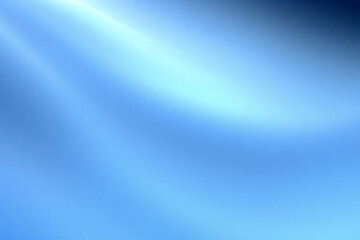 白と濃い水色の滑らかなグラデーションの抽象的な背景画像、暗いトーン。科学または技術の表示コンセプト。金属または金属色。ウームまたはスタジオのスポットライト。グラフィックイラスト。	