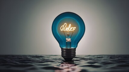 notion notion, An exquisite color-gradient bulb that paints words of truth by growing and rippling