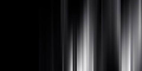 Line movement effect. Speed ​​of light lines. On a black background.