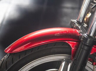 Retro and vintage old-timer motorbike