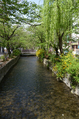 高瀬川　京都市中京区