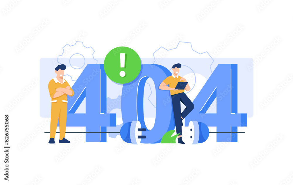 Poster 404 error not found web page,layout 404,browser download failure, page not found, server request
