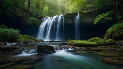 Accept the Calm of Nature: Secret Waterfalls, Quiet Streams, and Quiet Forest Retreats; Winding Rivers, Secret Waterfalls, and Untouched Forests