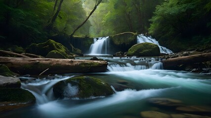 Accept the Calm of Nature: Secret Waterfalls, Quiet Streams, and Quiet Forest Retreats; Winding Rivers, Secret Waterfalls, and Untouched Forests