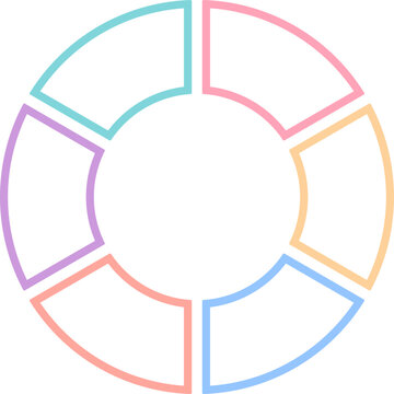 piegraph infographic frame
