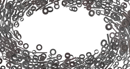 Blurred sale background.