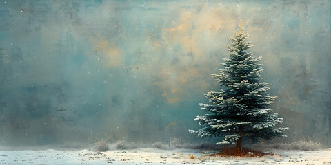 Festive Feel: Minimalist Christmas Tree
