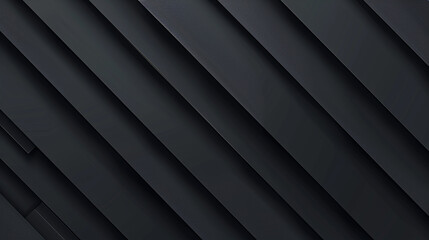 Obraz premium Abstract black background with diagonal lines. Modern dark digital business, banner, template background.