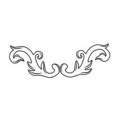 vintage baroque ornament 