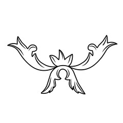 vintage baroque ornament 