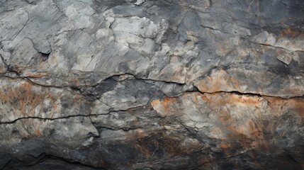 Fototapeta premium Textured Rock Formation With Striking Natural Patterns And Colors. Generative AI