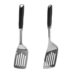 Two spatulas isolated on white. Cooking utensil