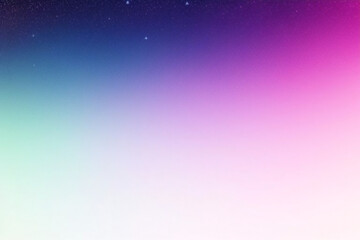 Obraz premium Pink pastel background with hearts and bokeh. Fantasy kawaii magic sky with gradient. Cute vector print. Dreamy girly fantasy wallpaper.