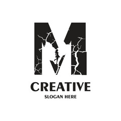 Letter logo design simple concept Premium Vector