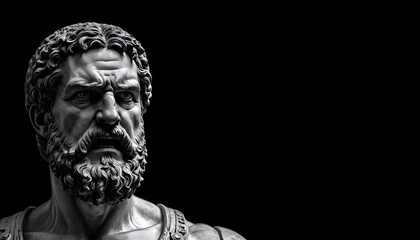 stoic statue sculpture
