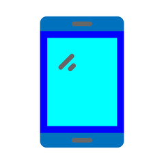 Smartphone Flat Icon Design