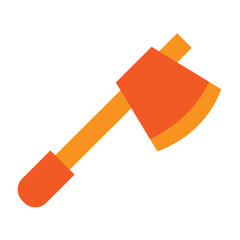 Axe Flat Icon Design