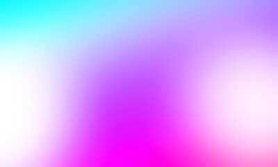Abstract blurred background image of blue, purple, pink colors gradient used as an illustration. Designing posters or advertisements.