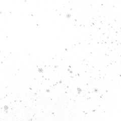 Gentle Snow Drift: Mind-Blowing 3D Illustration of Falling Holiday Snowflakes